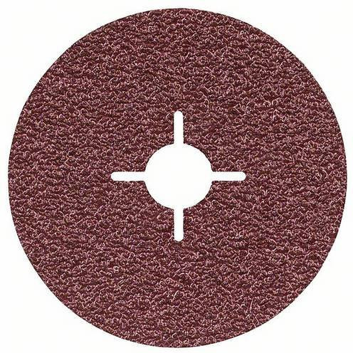Bosch Fiberschleifscheibe R444 Expert für Metall in Braun, Durchmesser: 115 mm, Bohrung: 22,23 mm - Bild 1