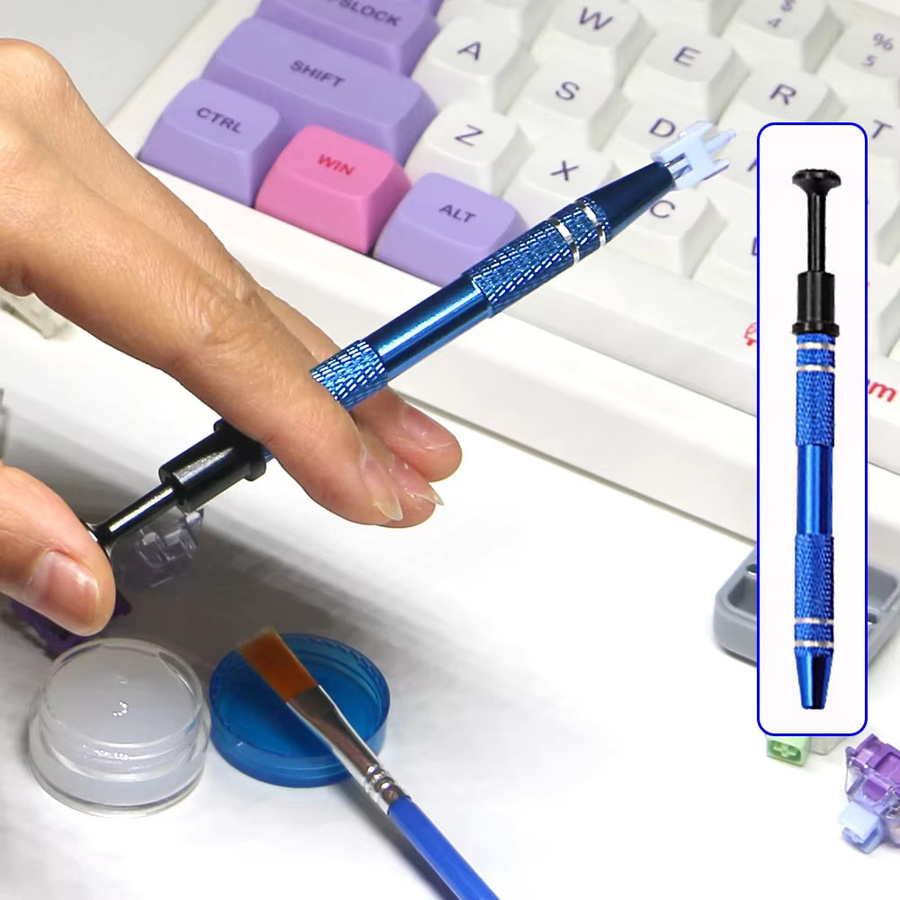 KOYDing Hot-Swap Zubehör-Set für mechanische Tastaturen mit Tastenkappen, Schaltern, Abziehern und Schmierpaket - Bild 3