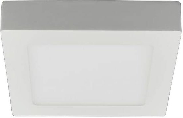 Näve Simplex LED Deckenleuchte und Wandleuchte in Weiß aus Aluminium mit Leuchtmittel - Bild 1