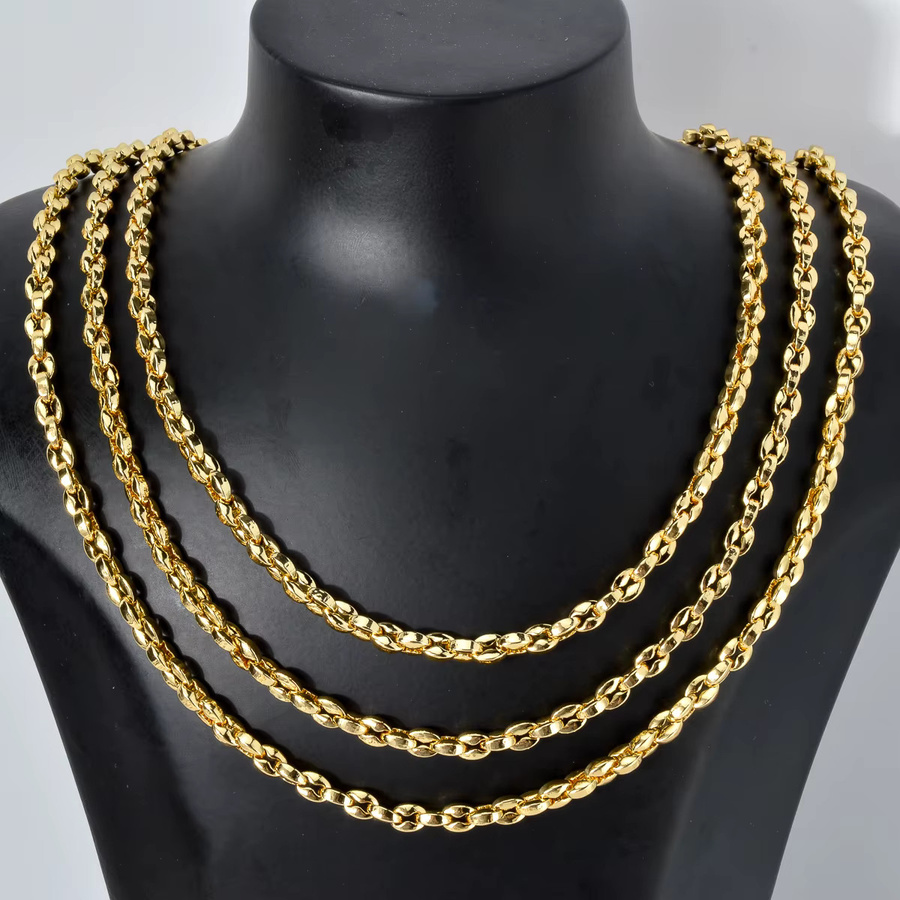 sny Halskette, Messing, Gold, Damen - Bild 3