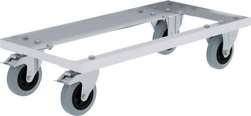 MUNK Günzburger Steigtechnik Transportwagen aus Aluminium in Silber, B/T: 80 x 40 cm - Bild 1
