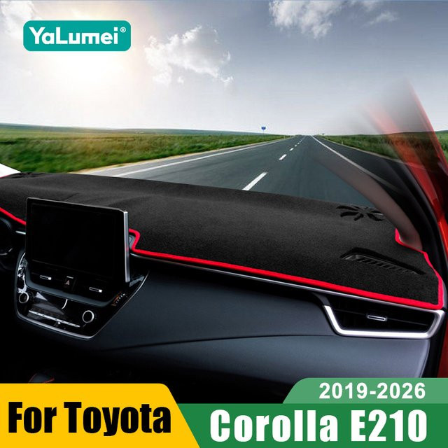YaLumei Sonnenschutzabdeckung für Toyota Corolla E210 Hybrid, rutschfeste Armaturenbrett-Matte als Zubehör - Bild 1