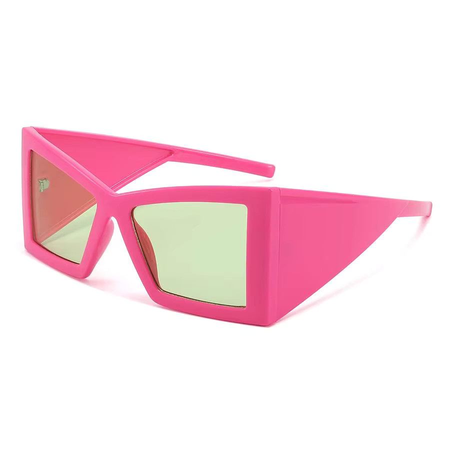 TWOOO Sonnenbrille Wrap-Around, Pink, Vollrand, Kunststoff, Damen - Bild 5