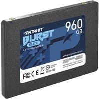 Patriot Burst Elite 960 GB SATA SSD 2.5 Zoll Schwarz - Bild 1