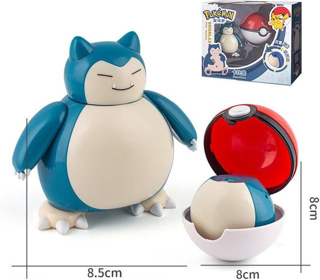 TAKARA TOMY Pokémon Deformierte Figur Pikachu Glurak Bisaflor Turtok Garados Solgaleo Lumina, Actionfigur, ab 14 Jahre - Bild 1