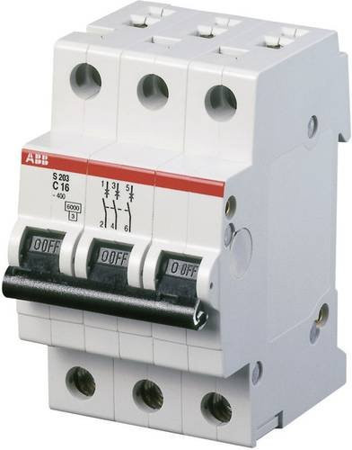 ABB S203-C25 Leitungsschutzschalter 3-polig 25A - Bild 1