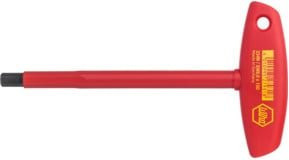 Wiha Stiftschlüssel mit Quergriff electric Sechskant in Rot, 5 mm - Bild 1