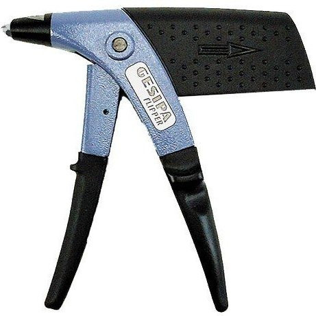 Gesipa Handblindnietsetzgerät Flipper mit Auffangbehälter in Blau für Blindniete bis 5 mm - Bild 1