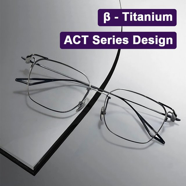 NOVEMSILVA ACT-Serie Korrektionsbrille, Vollrand, Titan, Unisex - Bild 1