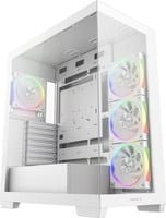 DeepCool CG580 4F V2 Midi-Tower PC-Gehäuse Weiß ATX Gaming mit 4 ARGB-Lüftern - Bild 1