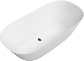 Villeroy & Boch Badewanne Theano Curved Edition freistehend in Beige, B/T: 170 x 75 cm - Bild 1