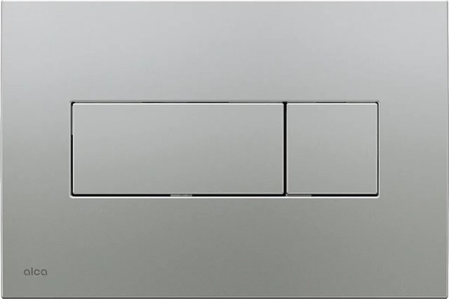 Alcadrain WC-Betätigungsplatte M372 Dual Flush in Chrom-Matt - Bild 1