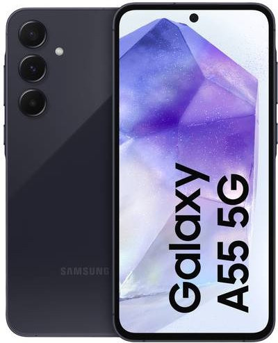 Samsung Galaxy A55 5G Smartphone 128GB 6,6 Zoll Navy Blue Android - Bild 1