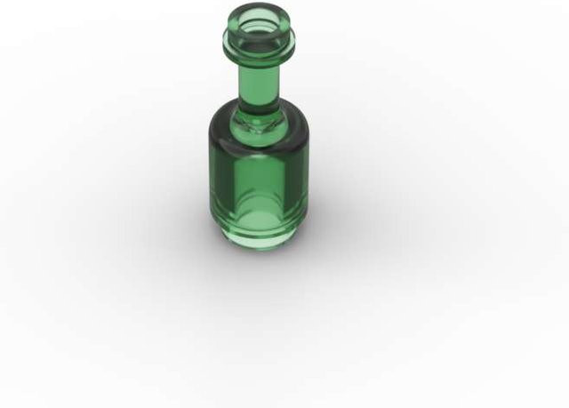 ixBricks 10-teiliges Set Transparente Flasche Bausteine Wein Komponenten - Bild 1