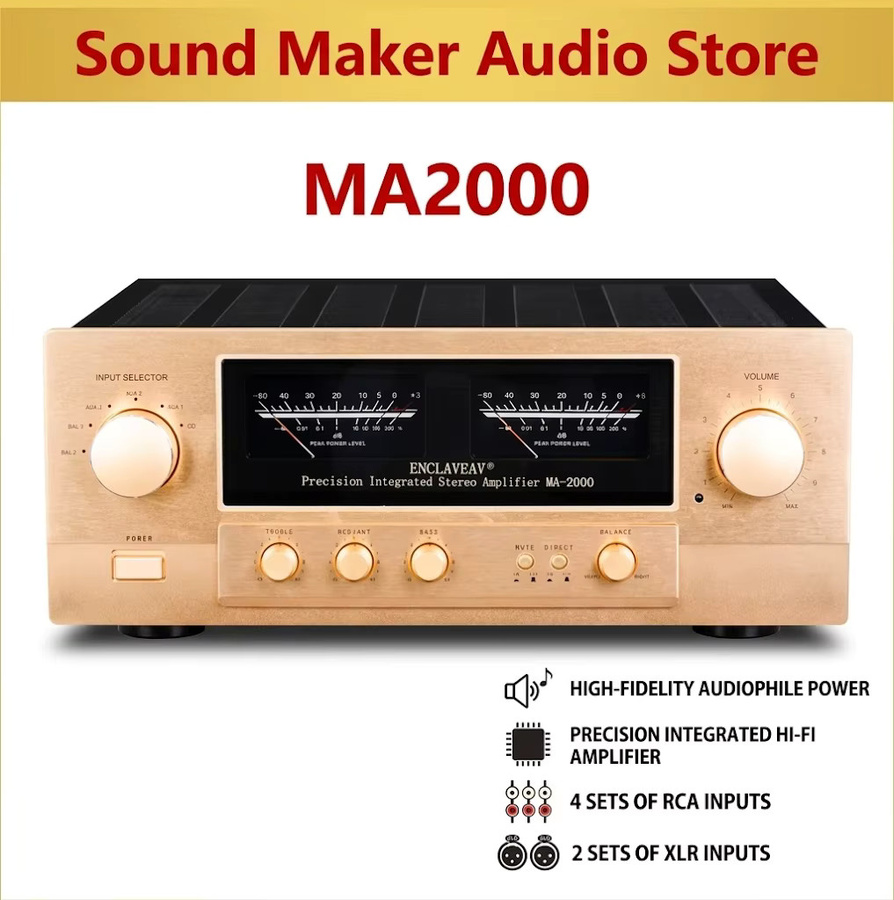 Accuphase Sound Maker MA2000 Stereo-Verstärker in Gold - Bild 2