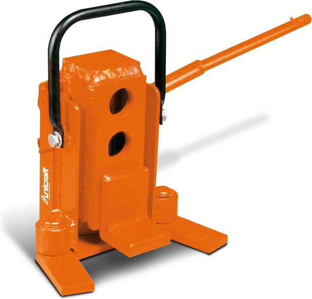 Unicraft Maschinenheber MH 8 aus Stahl in Orange - Bild 1