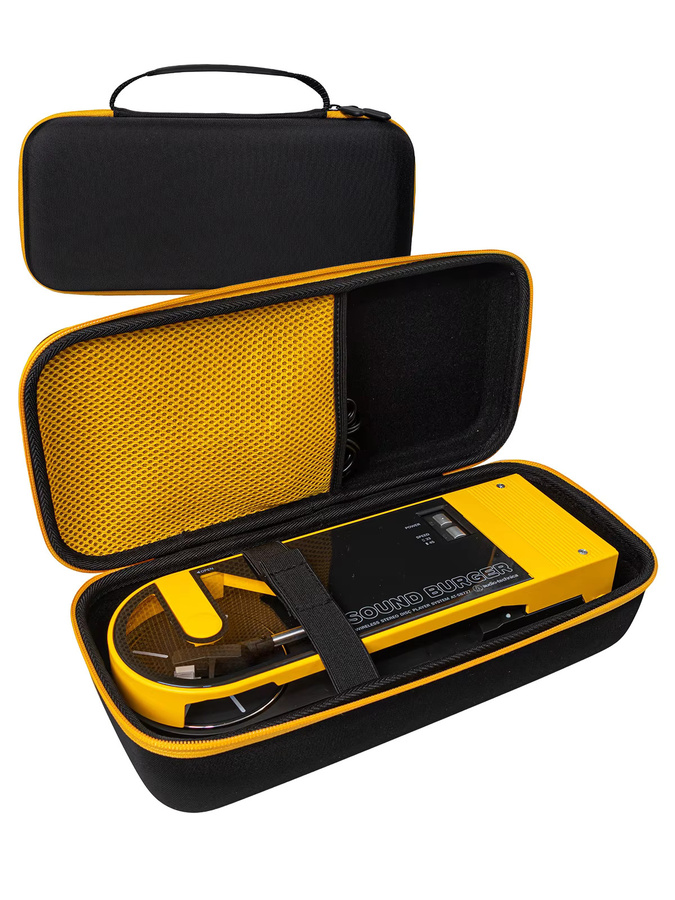 Audio-Technica Hartschalen-EVA-Aufbewahrungstasche für AT-SB727 Vinyl-Plattenspieler in Schwarz - Bild 7