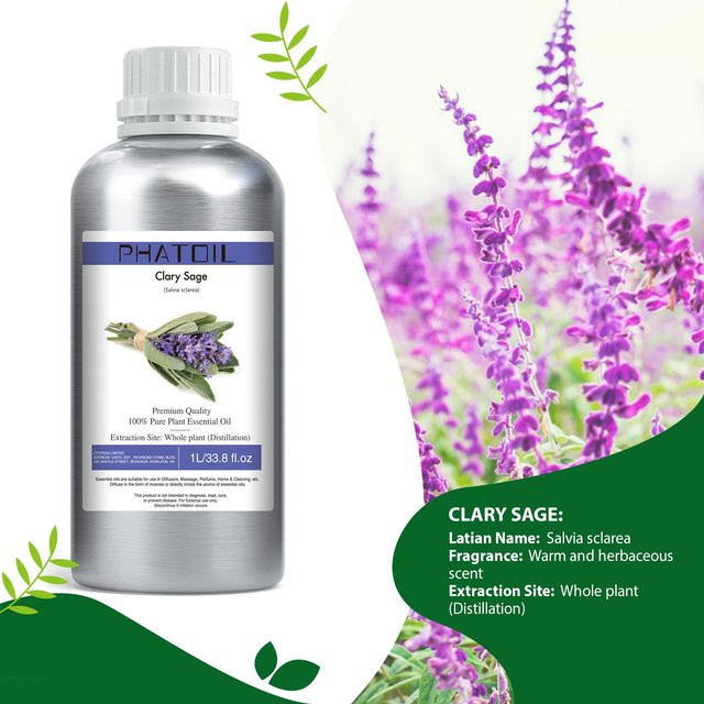 PHATOIL Ätherische Öle Clary Sage, 1000 ml - Bild 1