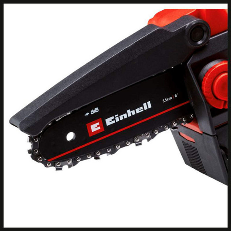 Einhell Akku-Astkettensäge GE-PS 18/15 Li BL-Solo Power X-Change 18V in Schwarz-Rot - Bild 3