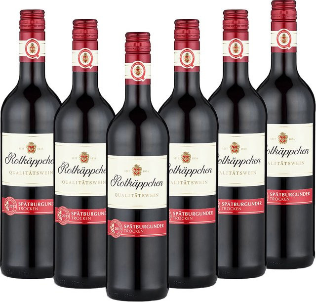 Rotkäppchen, Spätburgunder, trocken, Rotwein, 6 x 0,75 l - Bild 1