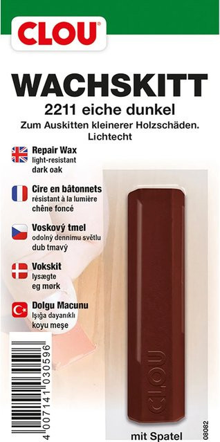 Clou Wachskitt Eiche Dunkelbraun - Bild 1
