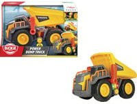 Dickie Volvo Dump Truck Spielfahrzeug Baustelle ab 3 Jahren - Bild 1