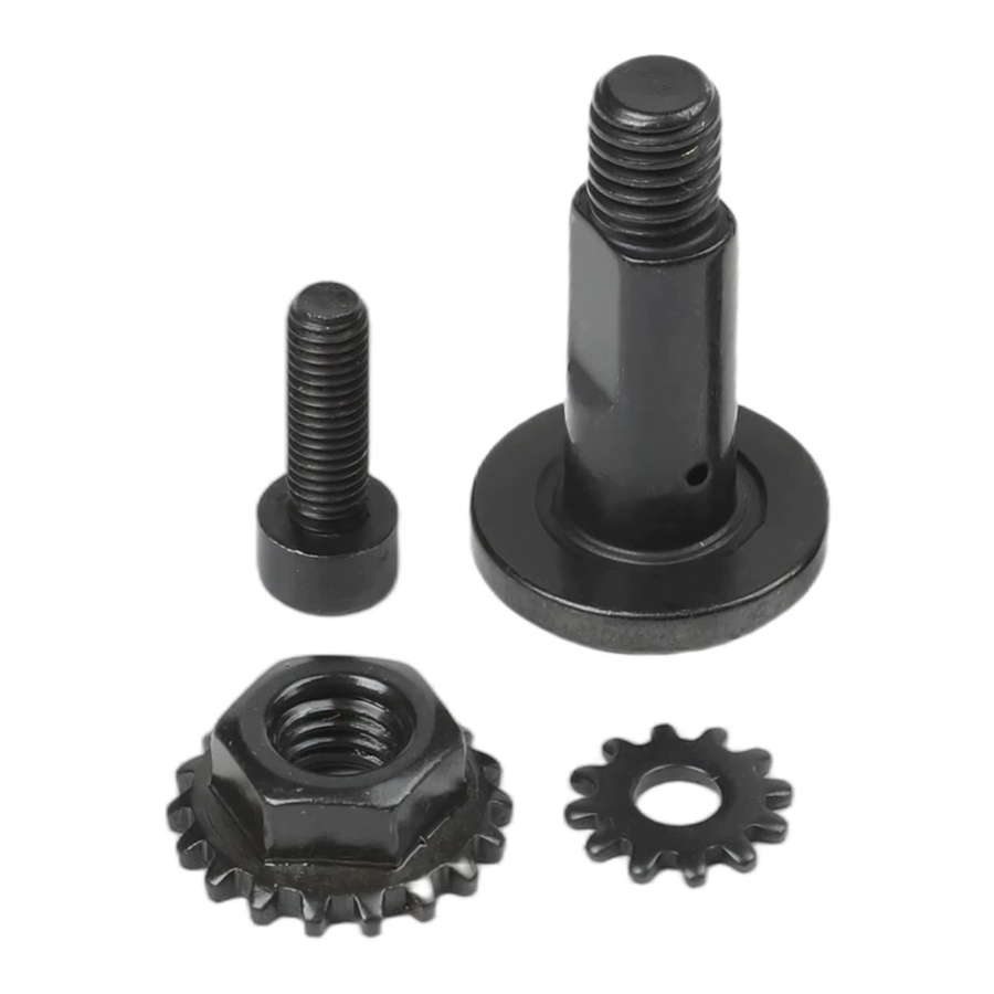 DAZZLEEX Baumast-Schneidegerät aus Aluminium mit Schraubhalterung und Mittelmesser in Schwarz als Zubehör für elektrische Astscheren - Bild 4