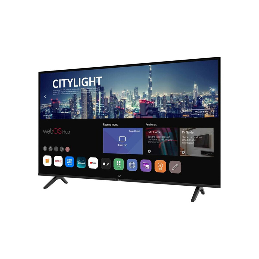 LG Smart-Tech QLED Fernseher 55 Zoll 4K UHD in Schwarz B/H: 123 x 77 cm - Bild 2