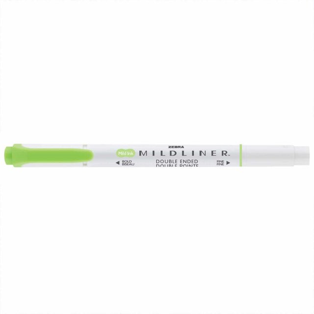 ZEBRA Mildliner Textmarker mit 2 Spitzen in Grün - Bild 1