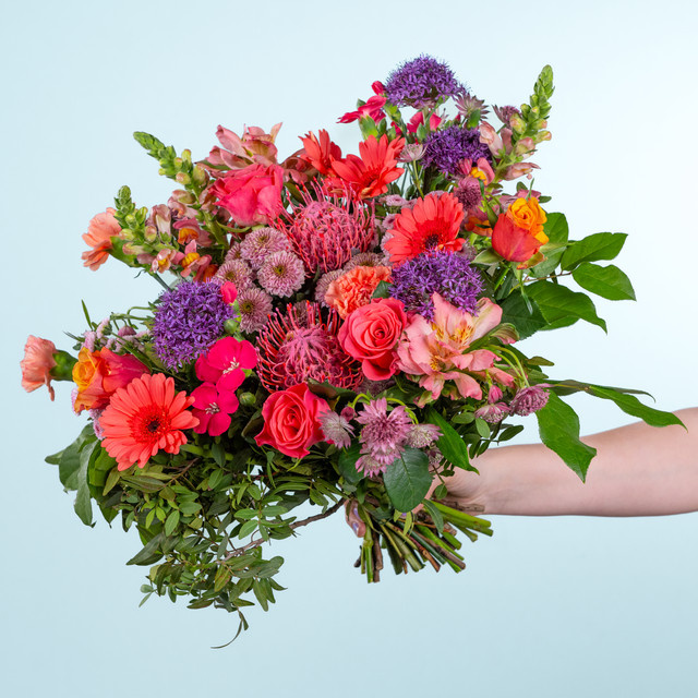 BLUME2000 Bouquet Summerfeeling pink purple multicolour - Bild 1