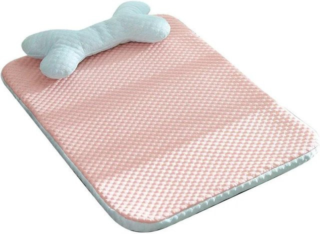 Var Vogue Sommerkühle Hundematte und Katzenmatte in Rosa, abnehmbar und waschbar - Bild 1