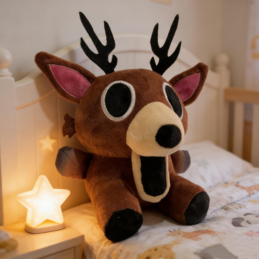 Yiran toy 99 Nächte im Wald Hirsch Plüschtier 20cm - Bild 4