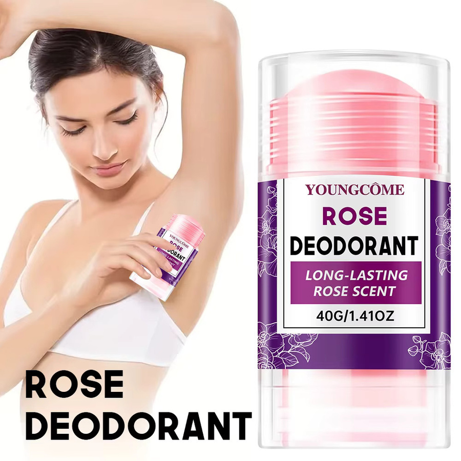 YOUNGCOME Deodorant Stick, Rose, Blumig, Unisex - Bild 3