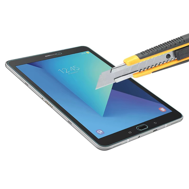 2 Stück Displayschutzfolie aus gehärtetem Glas für Samsung Galaxy Tab A 10.1 2019 T510 T515 SM-T510 SM-T515 10.5 SM-T580 T590, transparent und kratzfest - Bild 2