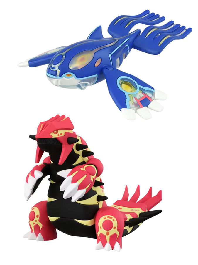 TOMY Pokémon Primal Reversion Groudon Kyogre, Einzelfigur - Bild 2