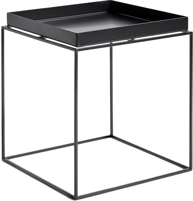 HAY Tray Table aus Stahl in Schwarz im Industrie-Look - Bild 1