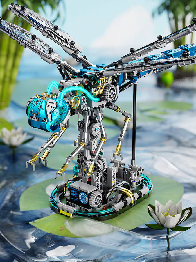 yangkili Libellen-Insekten-Modellbausteine, Mechanische gepanzerte Fahrzeuge, ab 14 Jahren - Bild 6