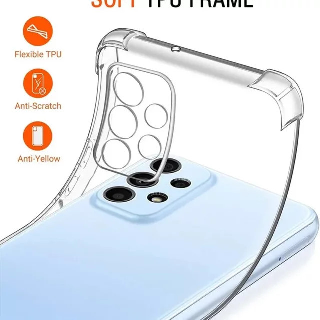 Gusakov Air-Bag Clear Case Transparent für Samsung Galaxy A-Serie und M-Serie - Bild 1