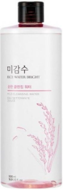 THE FACE SHOP Rice Water Bright Reinigungswasser, 500 ml, Empfindliche Haut - Bild 1