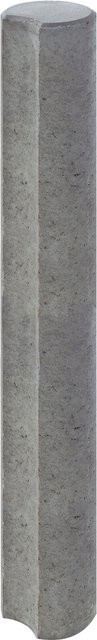 DIEPHAUS Verbundpalisade rund aus Beton in Grau, Höhe: 150 cm, Durchmesser: 20 cm - Bild 1