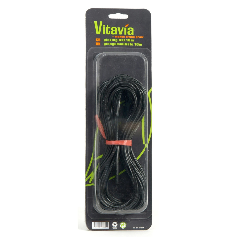 Vitavia Dichtungssatz für Gewächshäuser, schwarz, 10 m - Bild 2