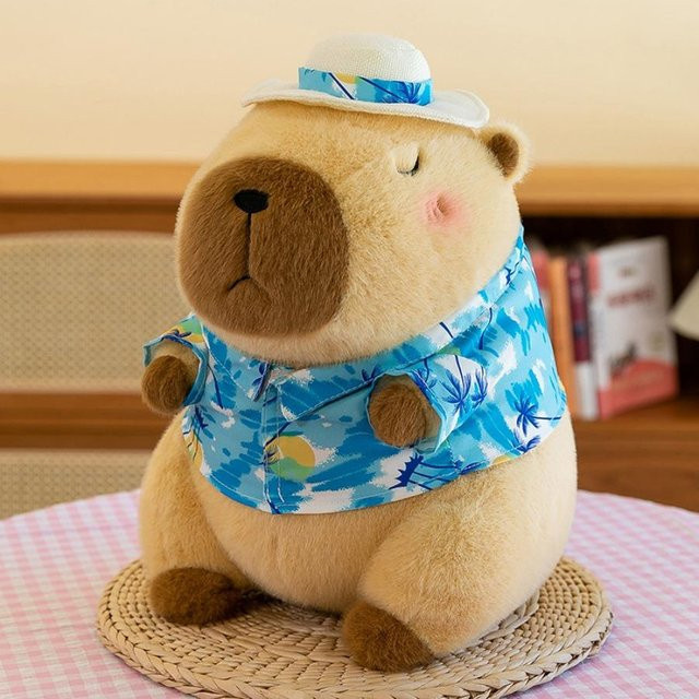 Capybara Plüschtier, blau, ab 14 Jahren - Bild 1