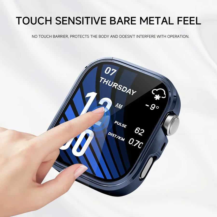 OAKCHARM Smartwatch Bumper Shell für Huawei Fit 4 Fit 4 Pro, TPU, Schwarz - Bild 4