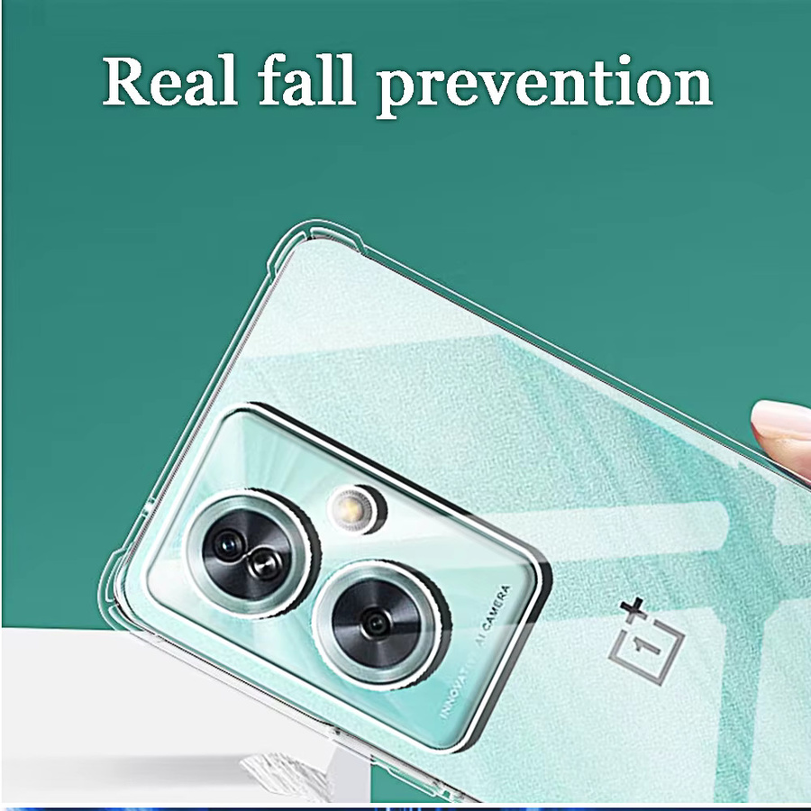 Stoßfeste Silikon Handyhülle für OnePlus Nord N30 SE CE 3 Lite N20 N200 N10 N100 Ce2 in Transparent - Bild 4