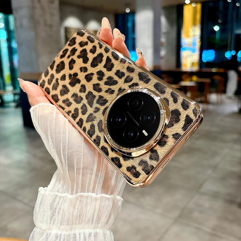 Honor Magic 7 Pro Handyhülle mit Leopardentextur und Linsenring in Multicolour - Bild 2