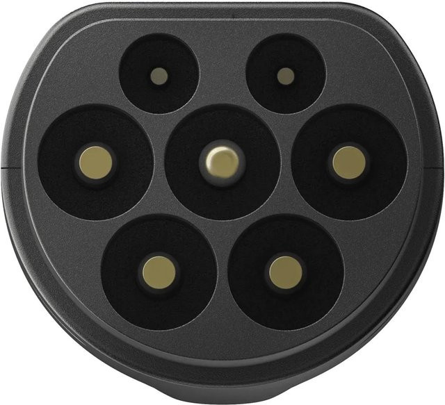 EcoFlow Delta EV X-Stream Adapter Type 2 in Schwarz - Bild 1