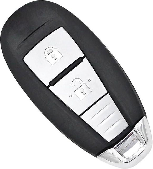 Ersatzgehäuse für 2-Tasten Fernbedienung von feiyanautoparts für Suzuki Swift Sx4 Vitara 2010-2016, Schwarz - Bild 1