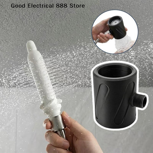HUXUAN Multifunktionaler Hygiene-Duschkopf mit Reinigungs- und Massagefunktion in Weiß - Bild 1