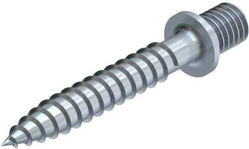 OBO Bettermann Schraubdübel 25mm M6 Silber 100 Stück - Bild 1
