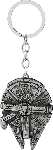 Bandai Anhänger Millennium Falcon, Silber, Herren - Bild 1